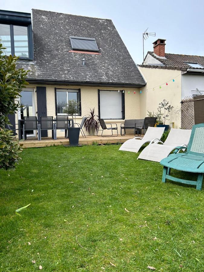 Cottage Proche Du Bord De Mer Et Au Coeur Des Dunes Merlimont-Plage Exterior foto